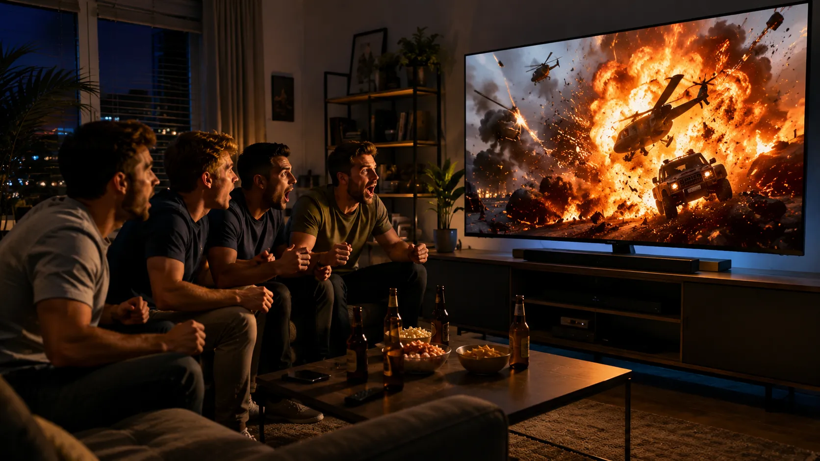 Household switching from cable TV to IPTV streaming service showing cost savings and device flexibility benefits